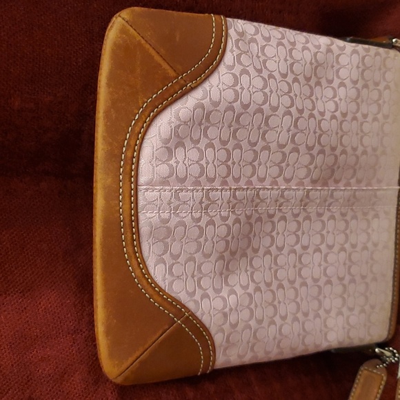 Coach Pink Over the Shoulder/Crossbody Bag - Picture 3 of 13